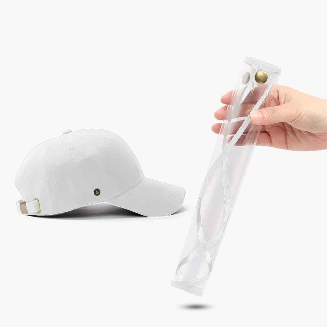 10X Outdoor Protection Hat Anti-Fog Pollution Dust Protective Cap Full Face HD Shield Cover Adult White