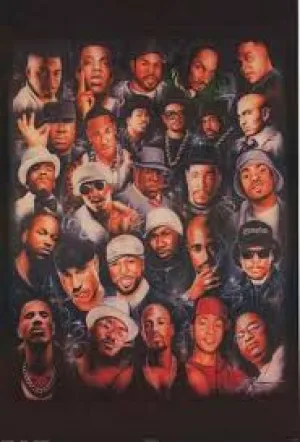 11x17 Legends of Hip Hop Countertop Poster