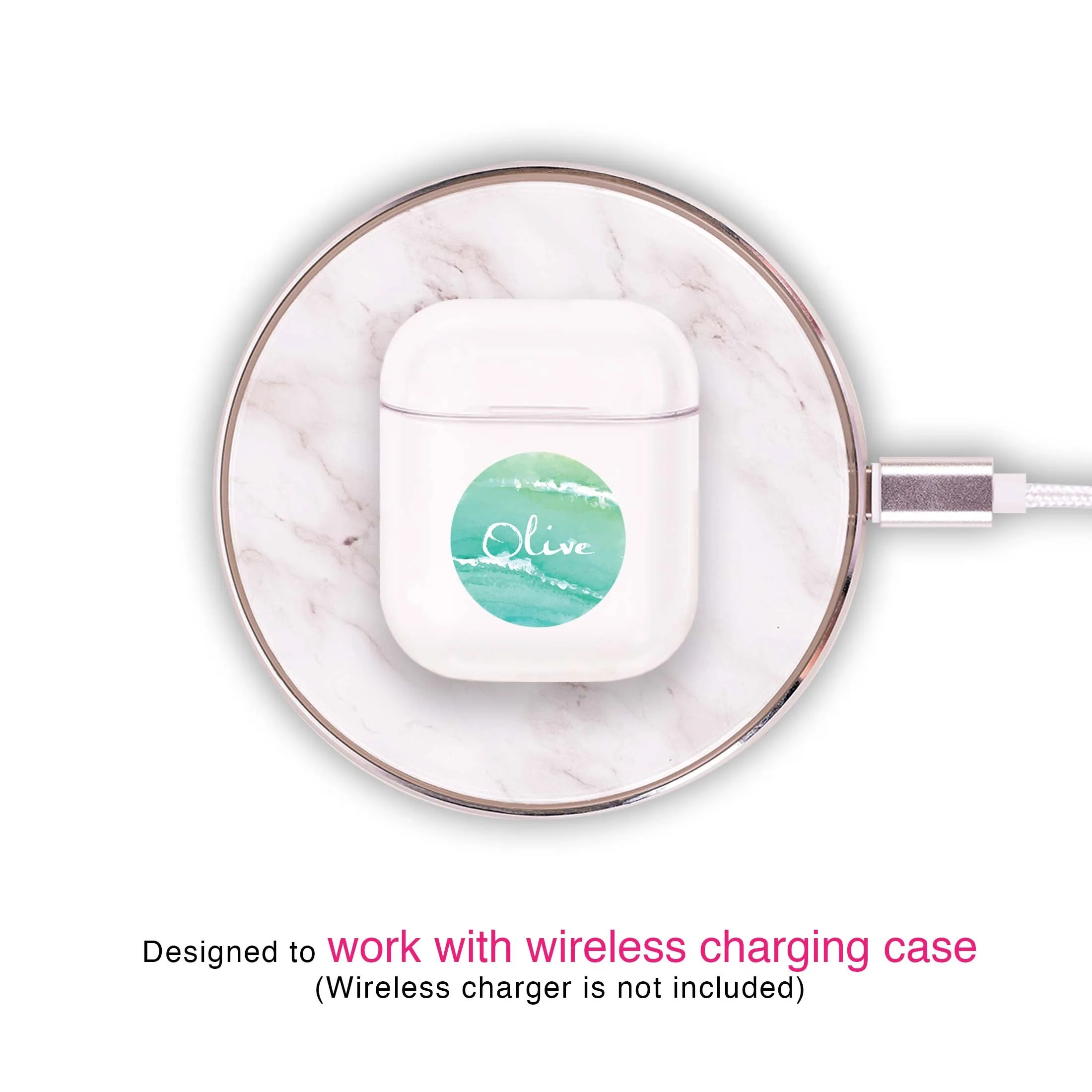 #15-5519 Turquoise Airpods Case