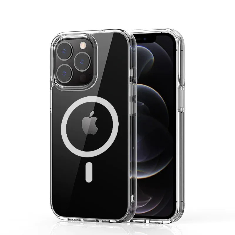 #18-2120 Honeysuckle II iPhone 14 Plus MagSafe Compatible Ultra Clear Case