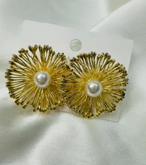 18K gold plated Yoon earrings