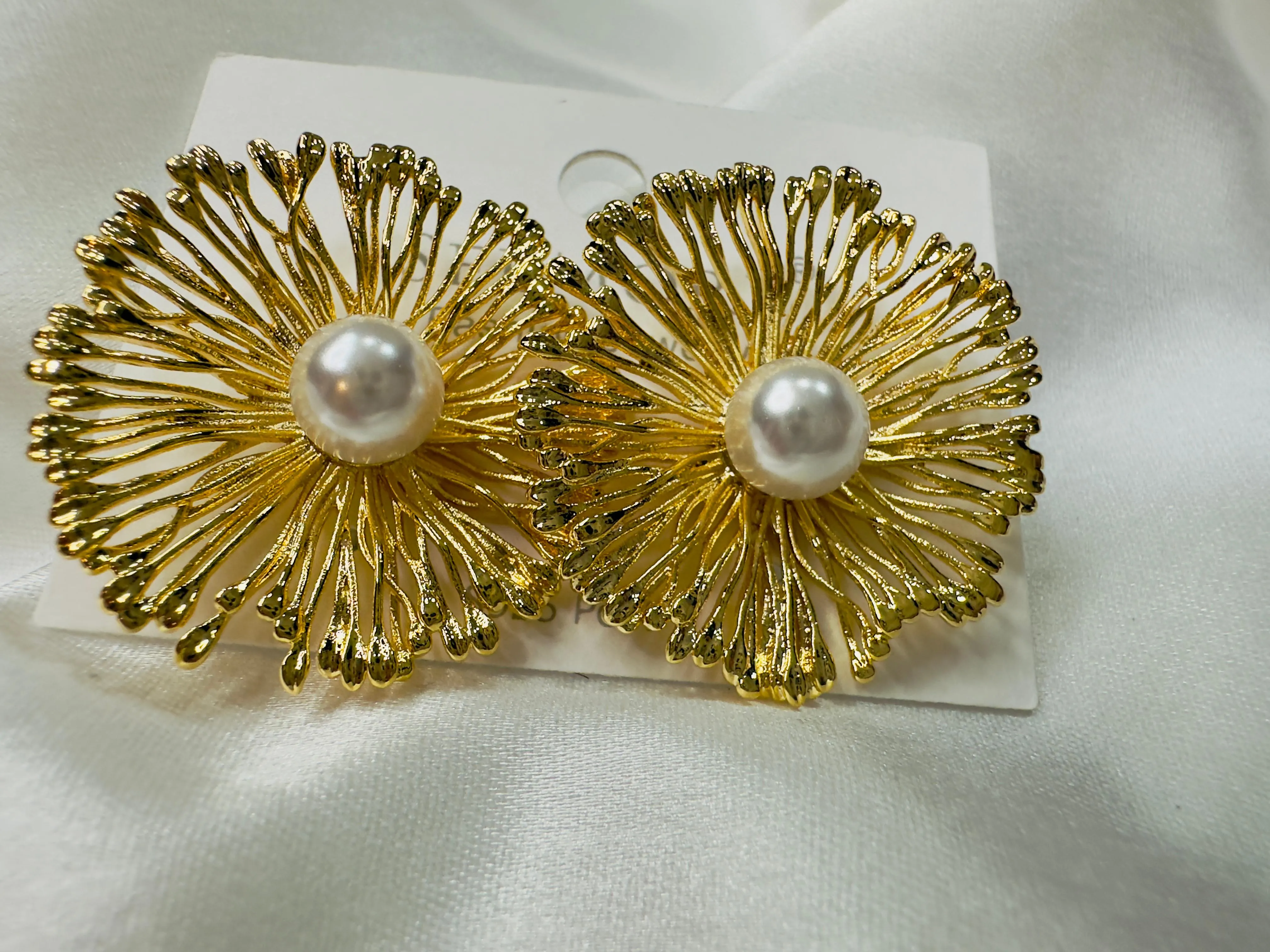 18K gold plated Yoon earrings