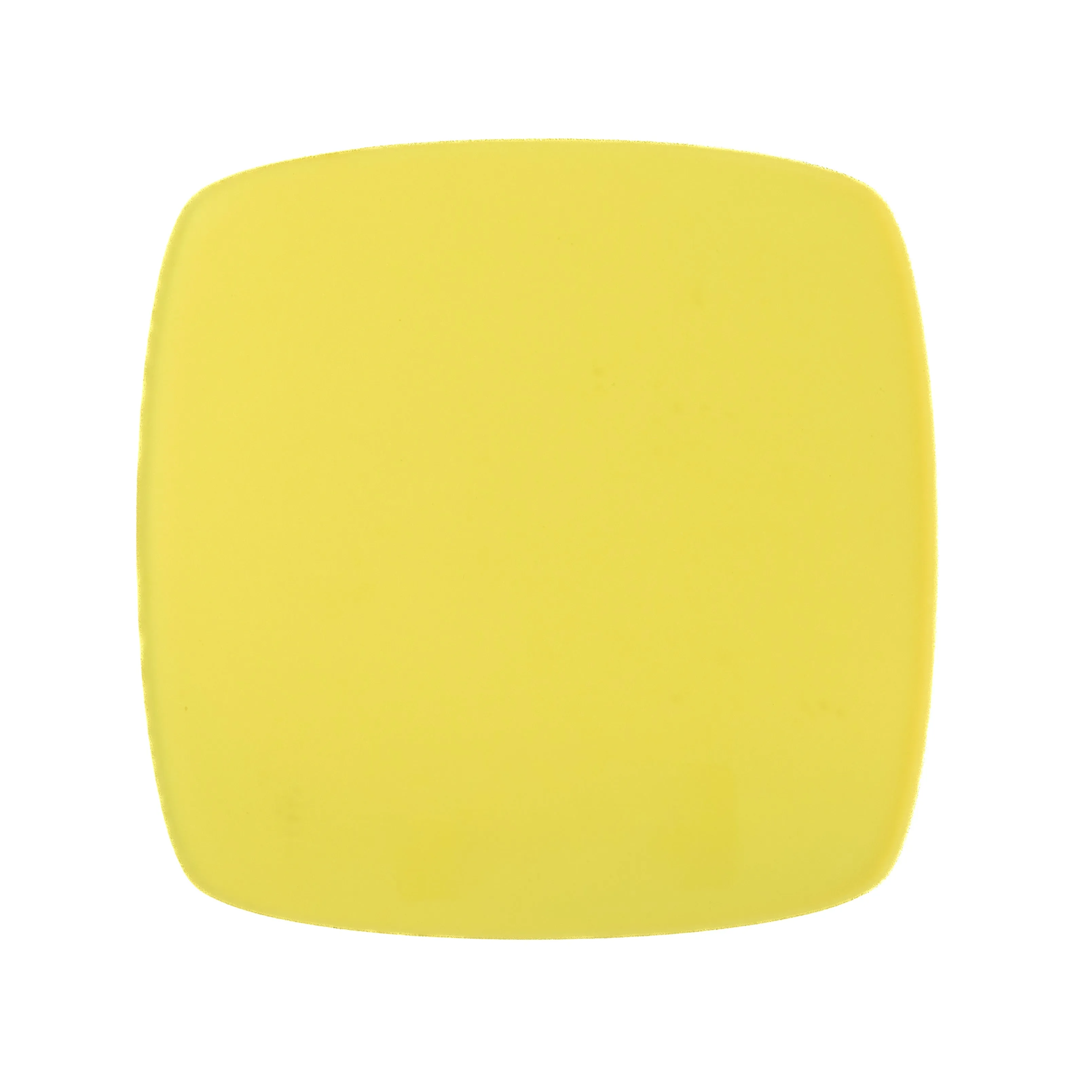 1/8" Frosted Lemon Cast Acrylic Sheets Both Sides Matte