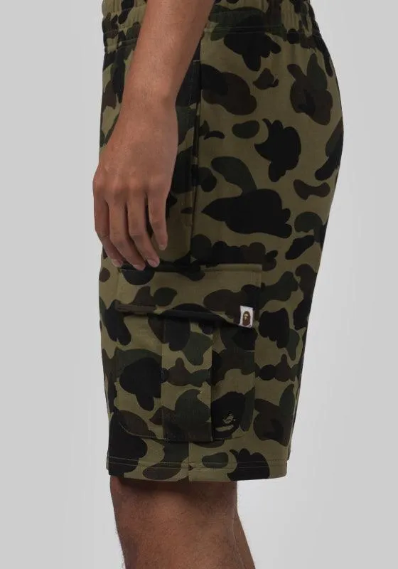 1st Camo 6 Pocket Sweat Short - Green