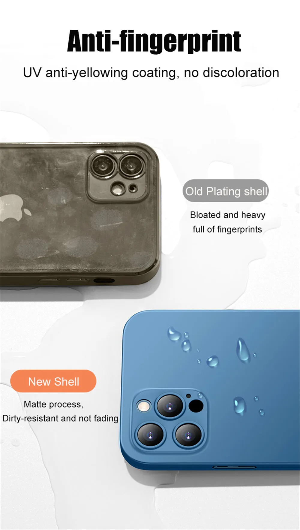 2 Piece Front Tempered Glass   Matte Back Cover For iPhone 12 13 Mini 11 Pro XS Max X XR 360 Full Protection Ultra Thin Shockproof Case