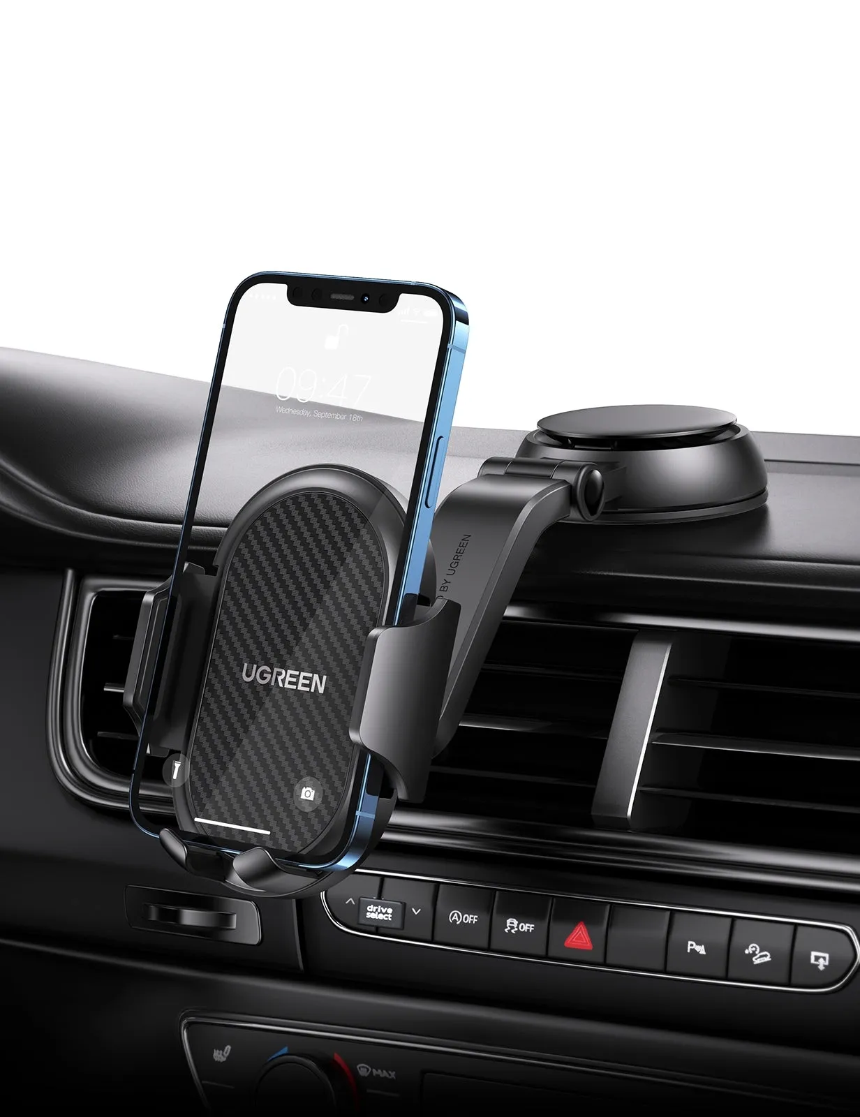 20473 Waterfall-Shaped Suction Cup Phone Mount