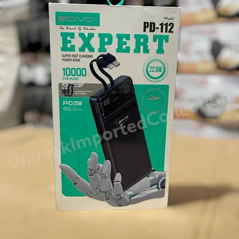 20W Fast Charging Power Bank