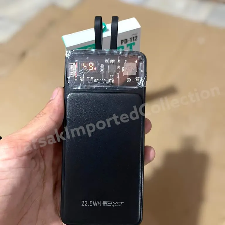 20W Fast Charging Power Bank