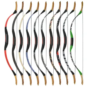 🎯25-55lbs Traditional Longbow Recurve Bow Horse
