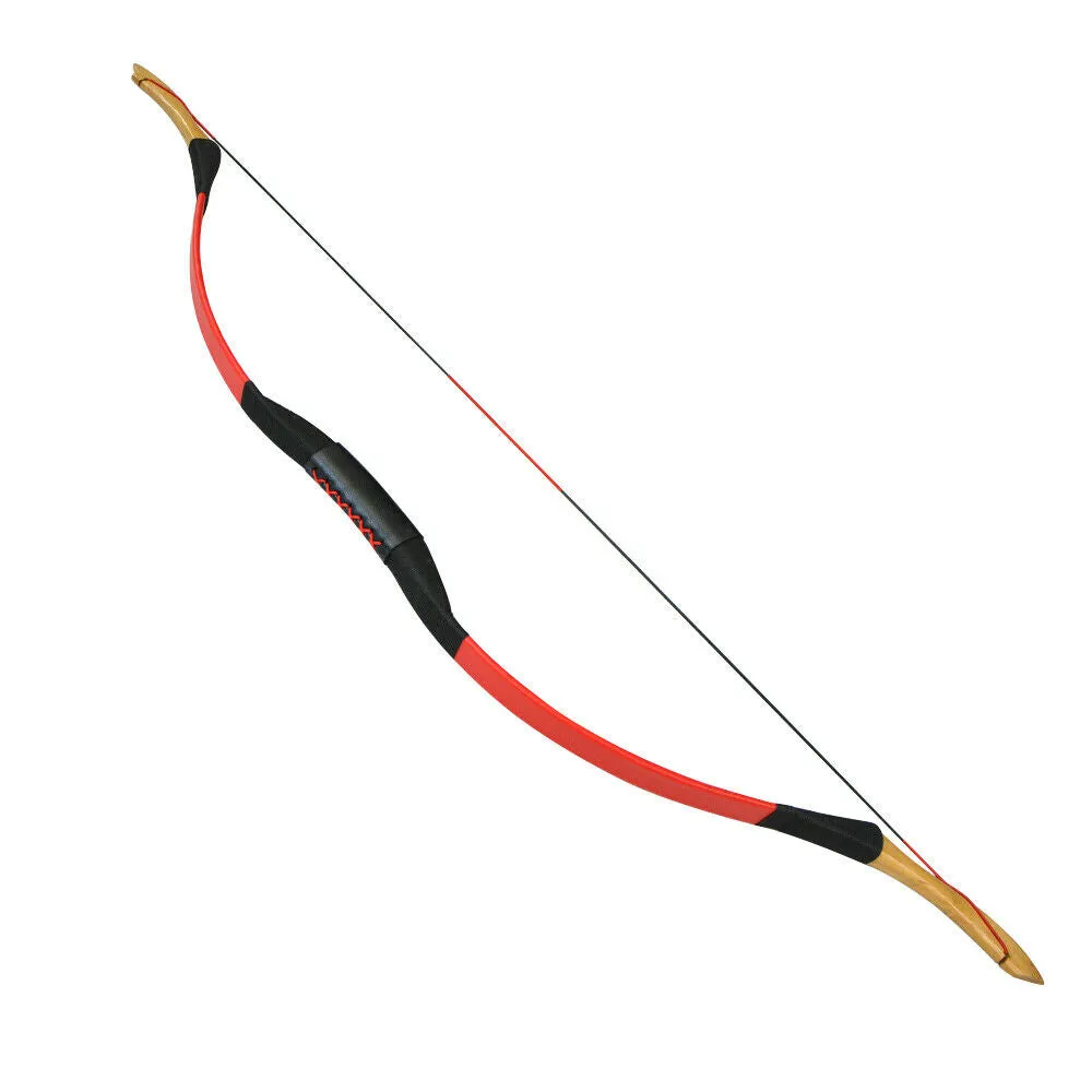 🎯25-55lbs Traditional Longbow Recurve Bow Horse