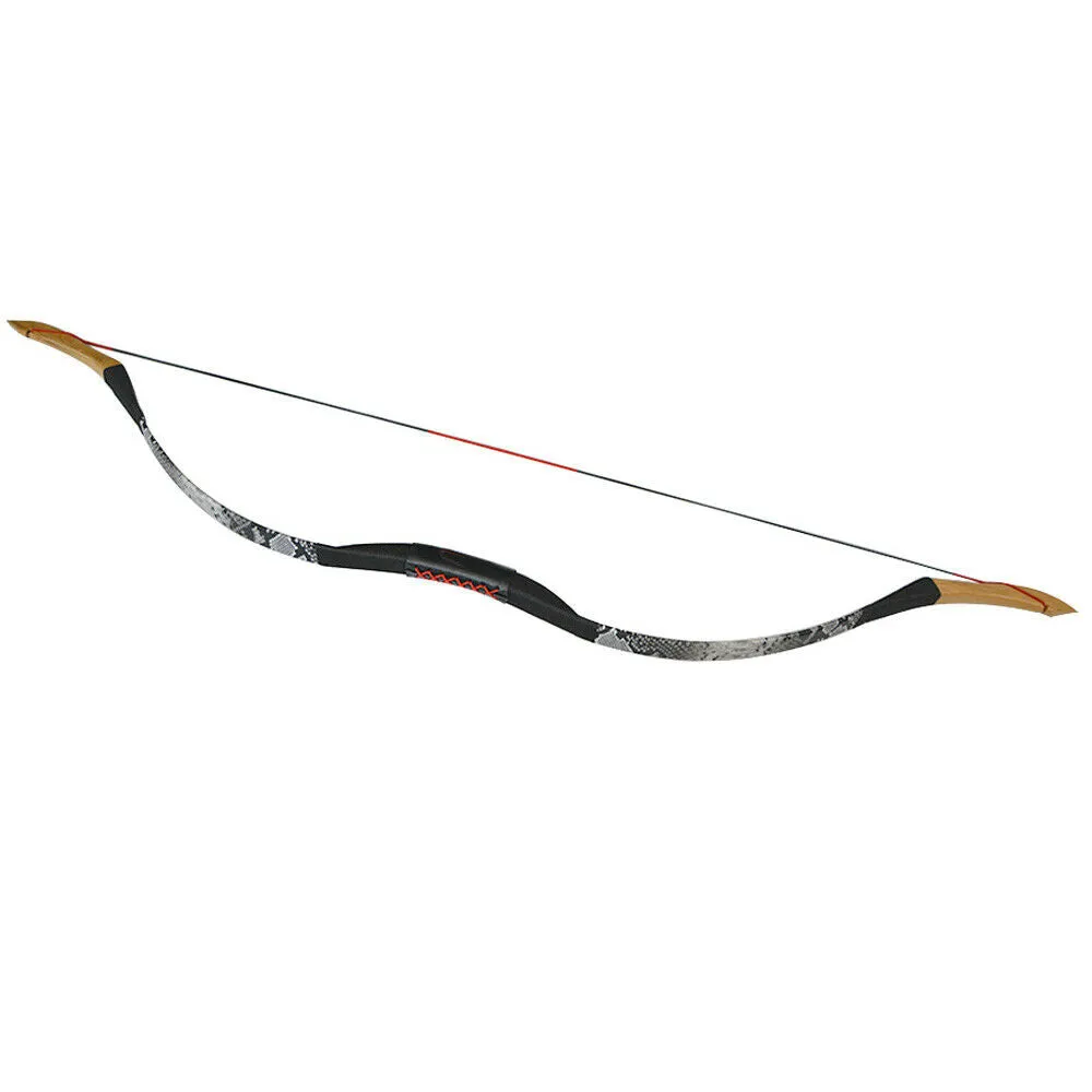 🎯25-55lbs Traditional Longbow Recurve Bow Horse