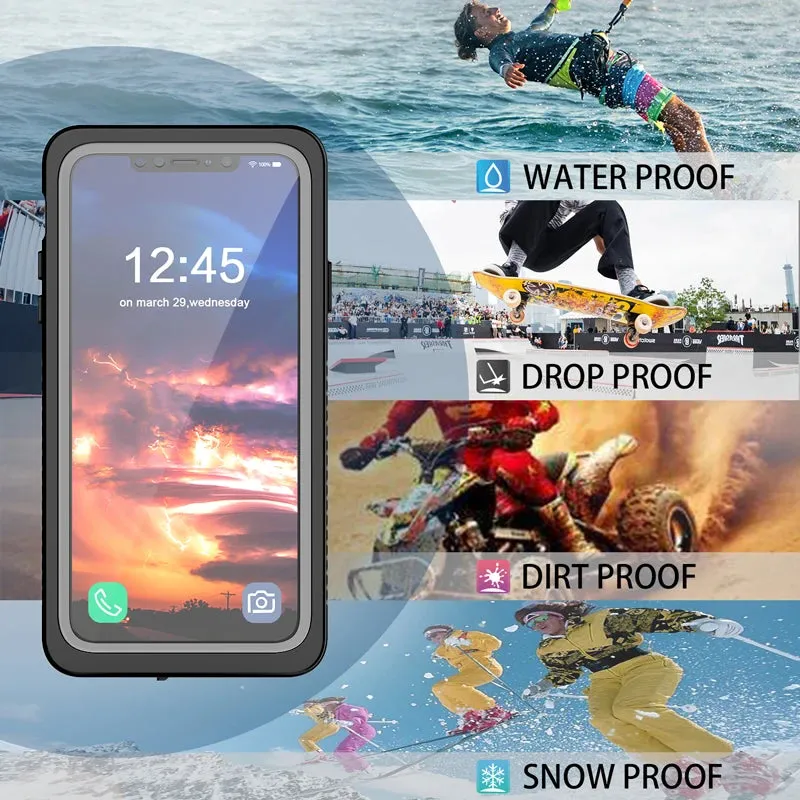 2M IP68 Waterproof Case for iPhone 11 Pro Max XR X XS MAX SE Shockproof Outdoor Diving Case Cover For iPhone 7 8 6 6S Plus 5 5S