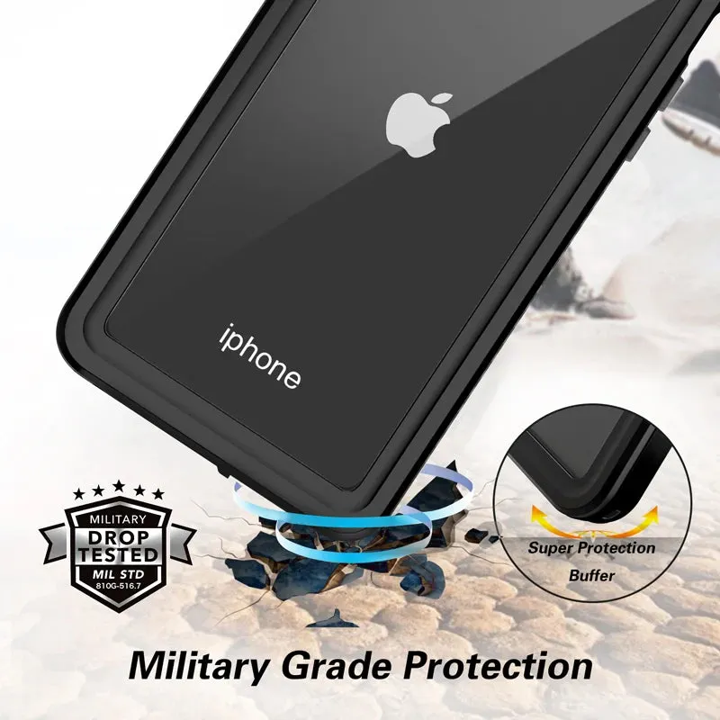 2M IP68 Waterproof Case for iPhone 11 Pro Max XR X XS MAX SE Shockproof Outdoor Diving Case Cover For iPhone 7 8 6 6S Plus 5 5S