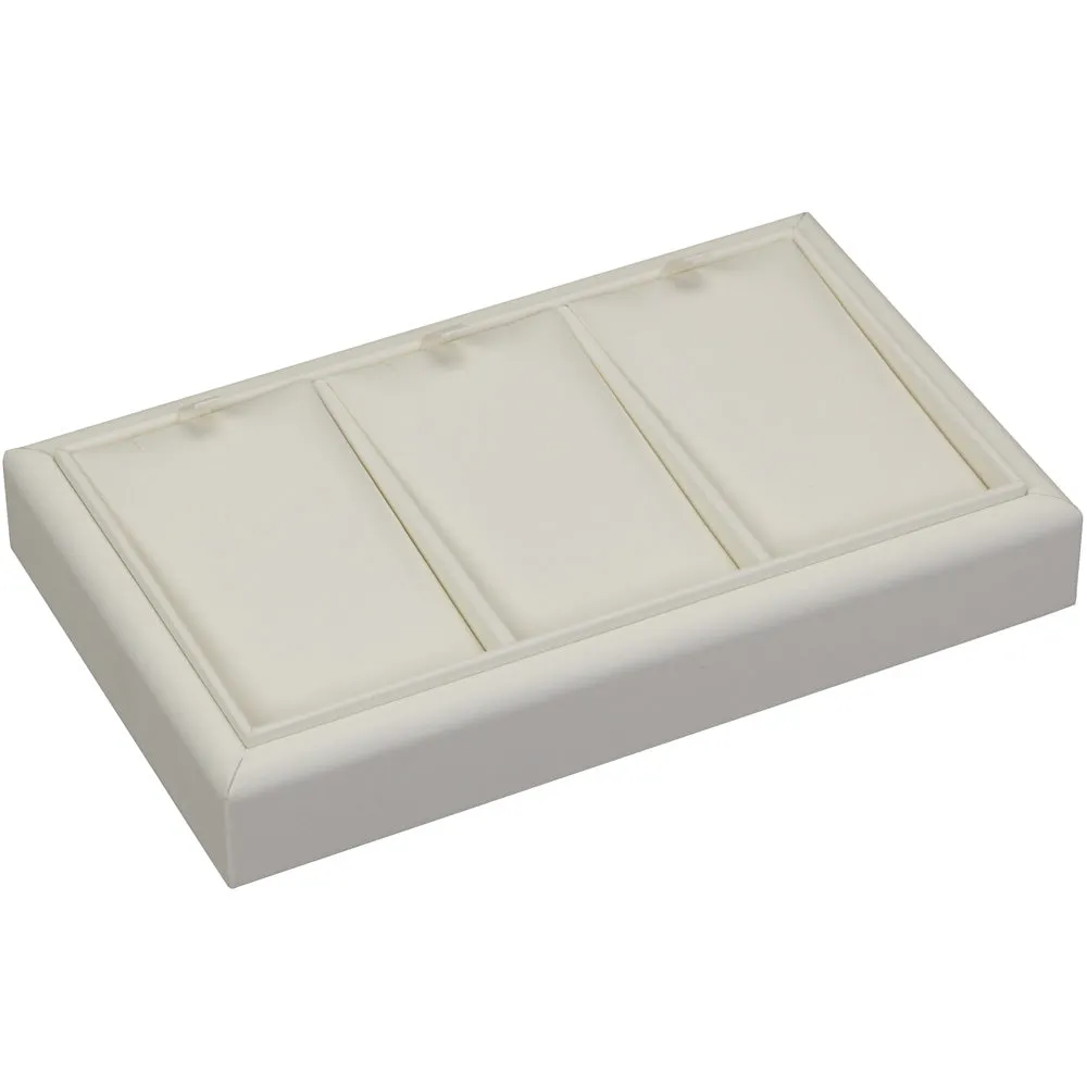 3-Compartment Stackable Pendant Trays, 9" L x 5.5" W