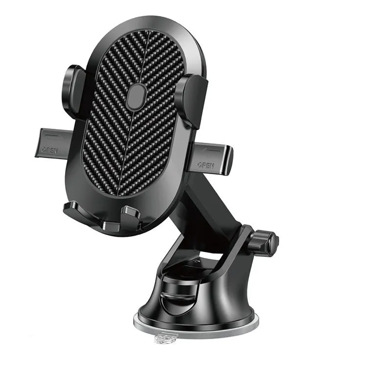 360 Degree Auto Rotatable Adjustable Car Phone Holder High Strength Suction Mobile Phone Mount