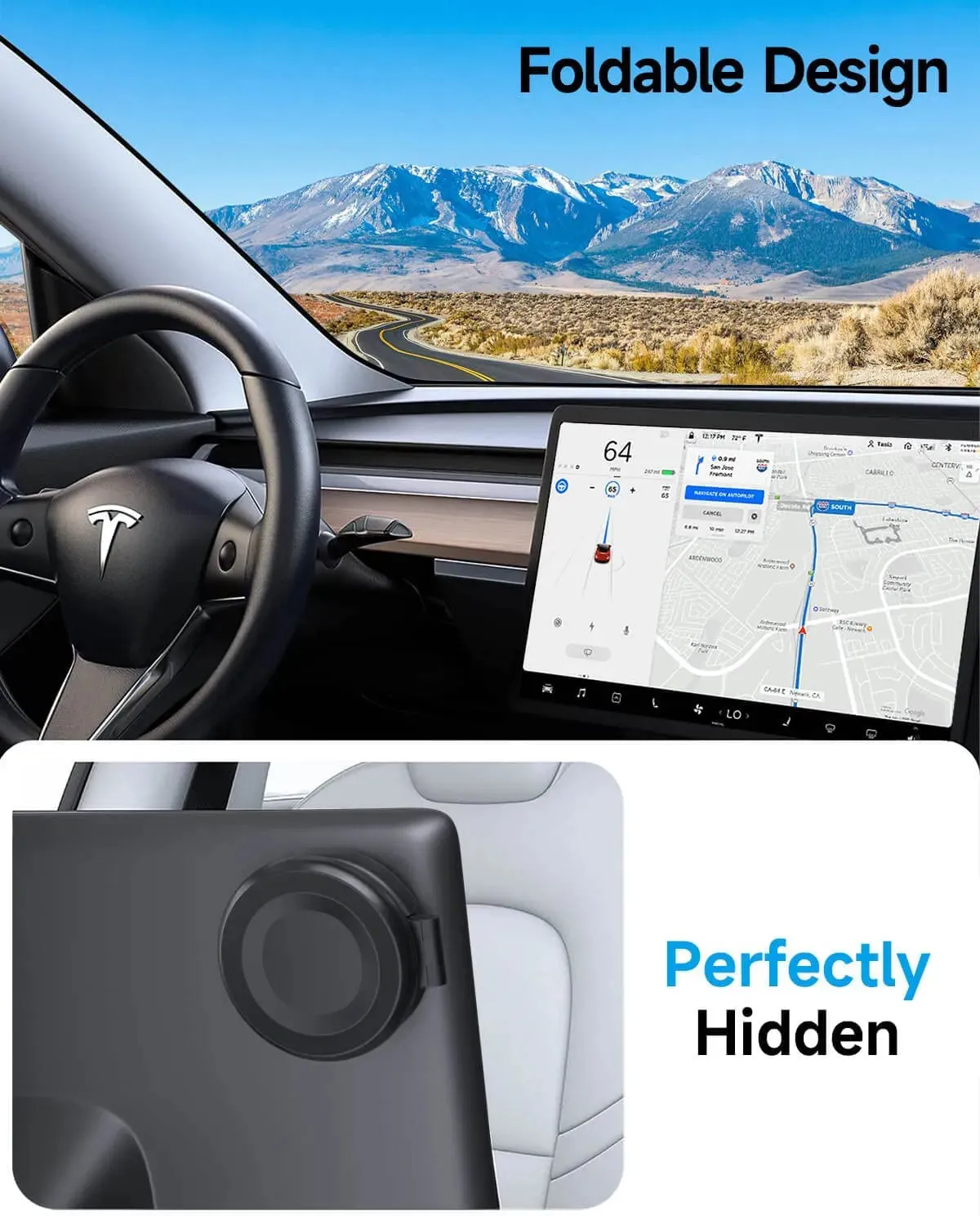 360° Rotatable Magnetic Car Phone Holder