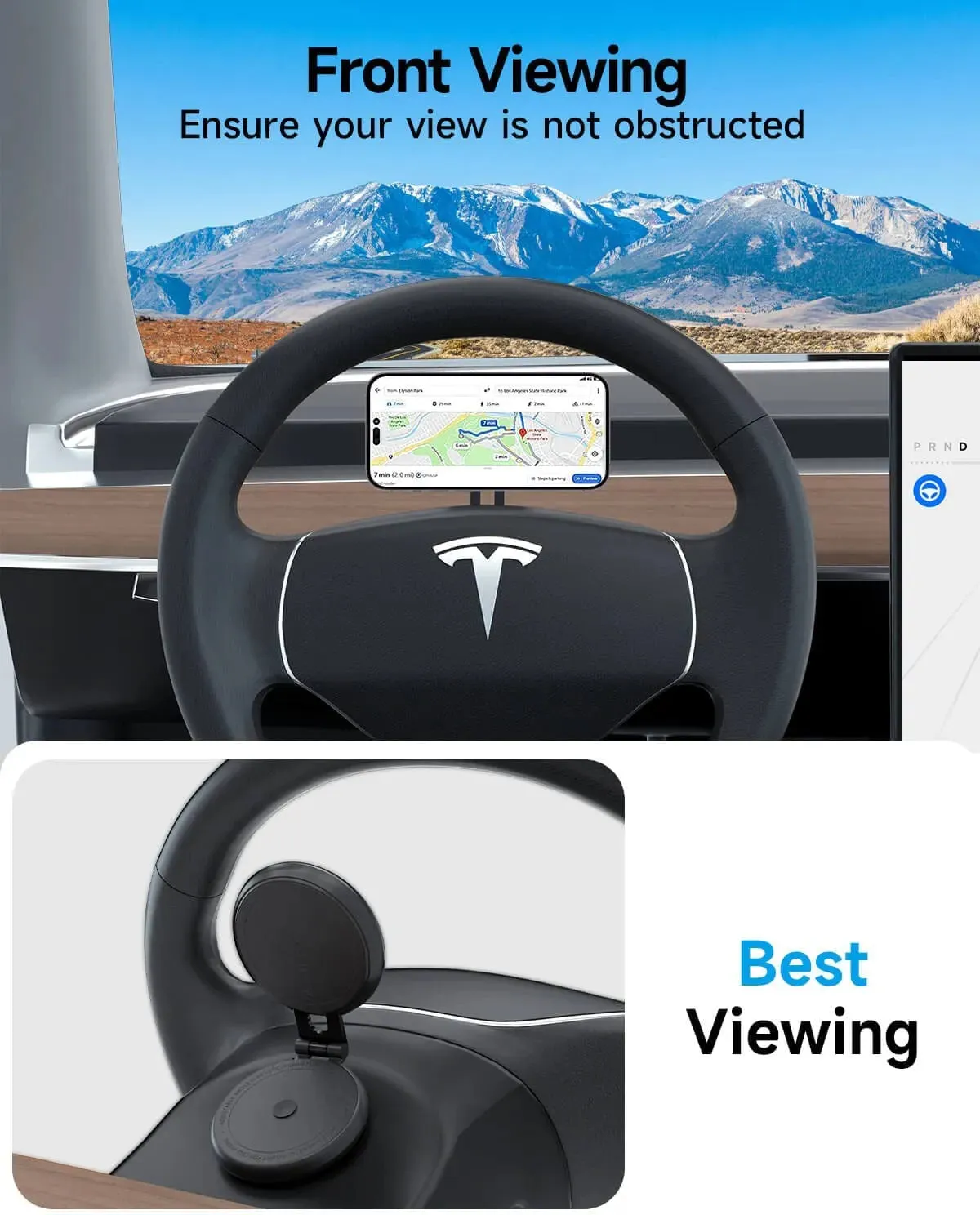 360° Rotatable Magnetic Car Phone Holder