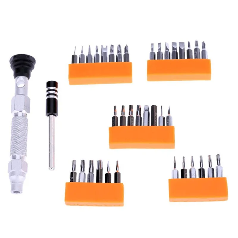 39-Piece Multifunctional Aluminum Alloy Screwdriver Bits Set JM-8151