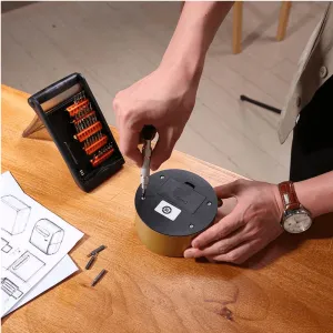 39-Piece Multifunctional Aluminum Alloy Screwdriver Bits Set JM-8151