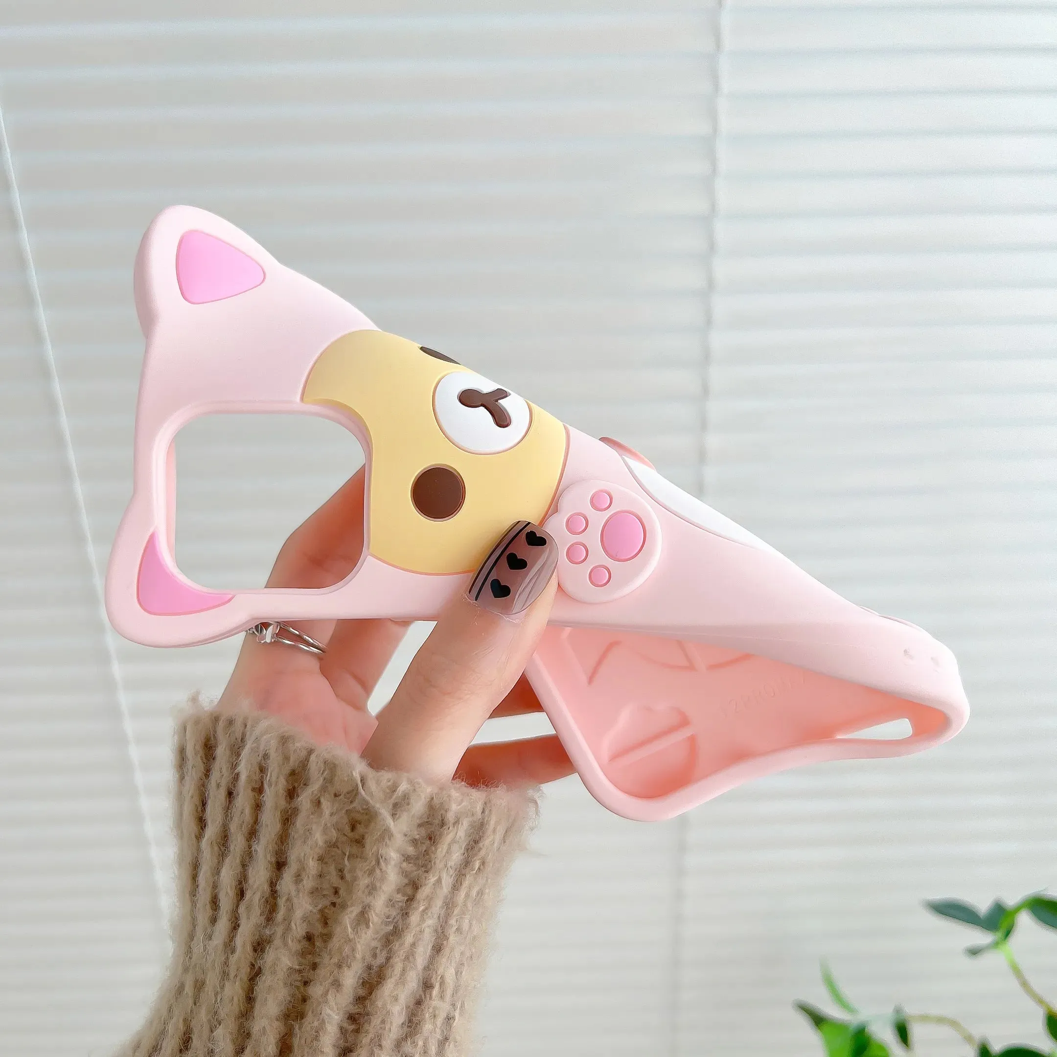 3D Cat Paw Bear Phone Case