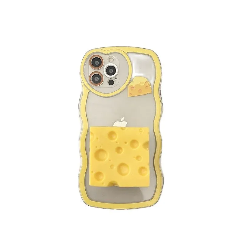 3D Creative Cheese iPhone Case