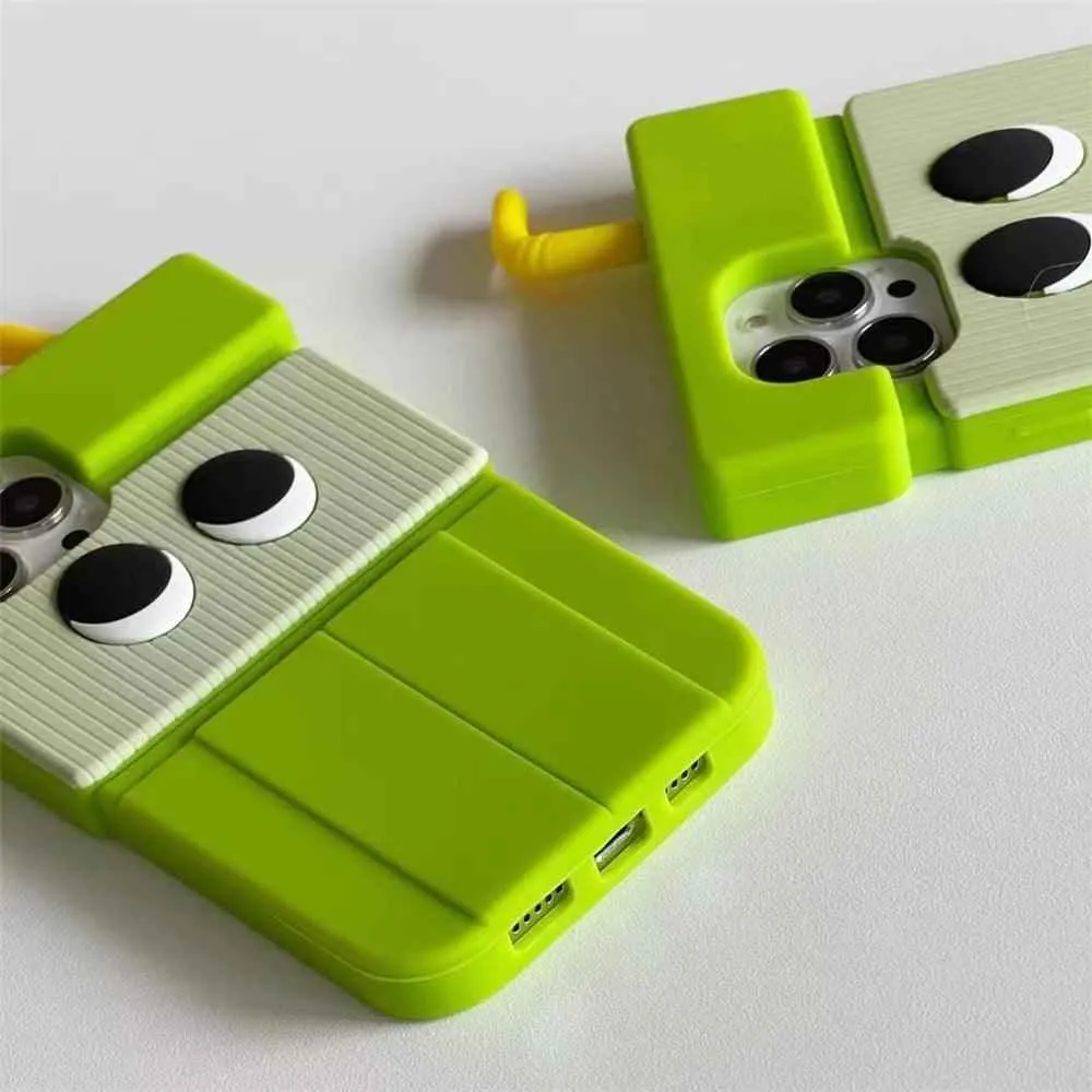 3D Kiwi Fruit Juice - Cute Phone Cases For iPhone 14, 13, 12, 11 Pro, XS Max, XR, X, SE2, 7p, 8 Plus