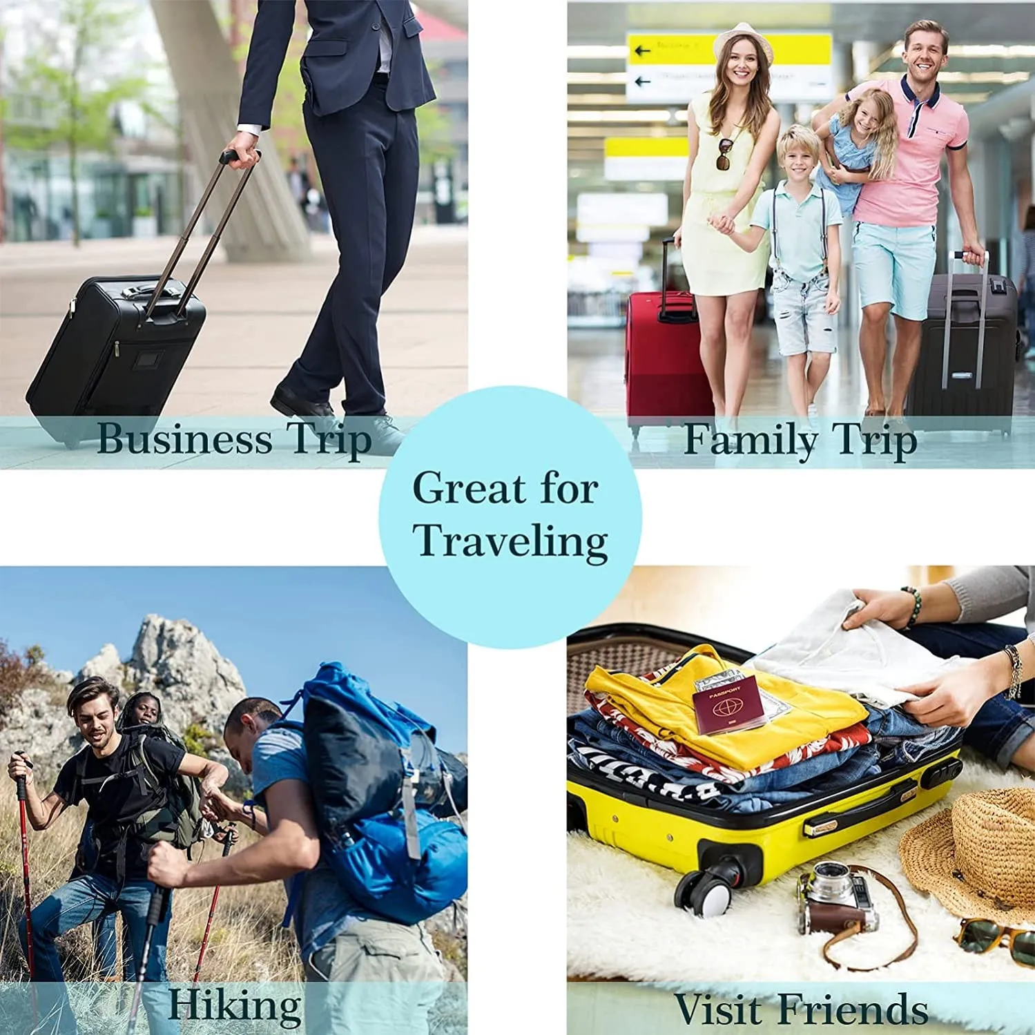 4 Pcs Toothbrush Case Portable Toothbrush Holder Travel Cover Toothbrush Storage Case Toothbrush Cover Toothbrush Case Travel for Travel, Camping and Business