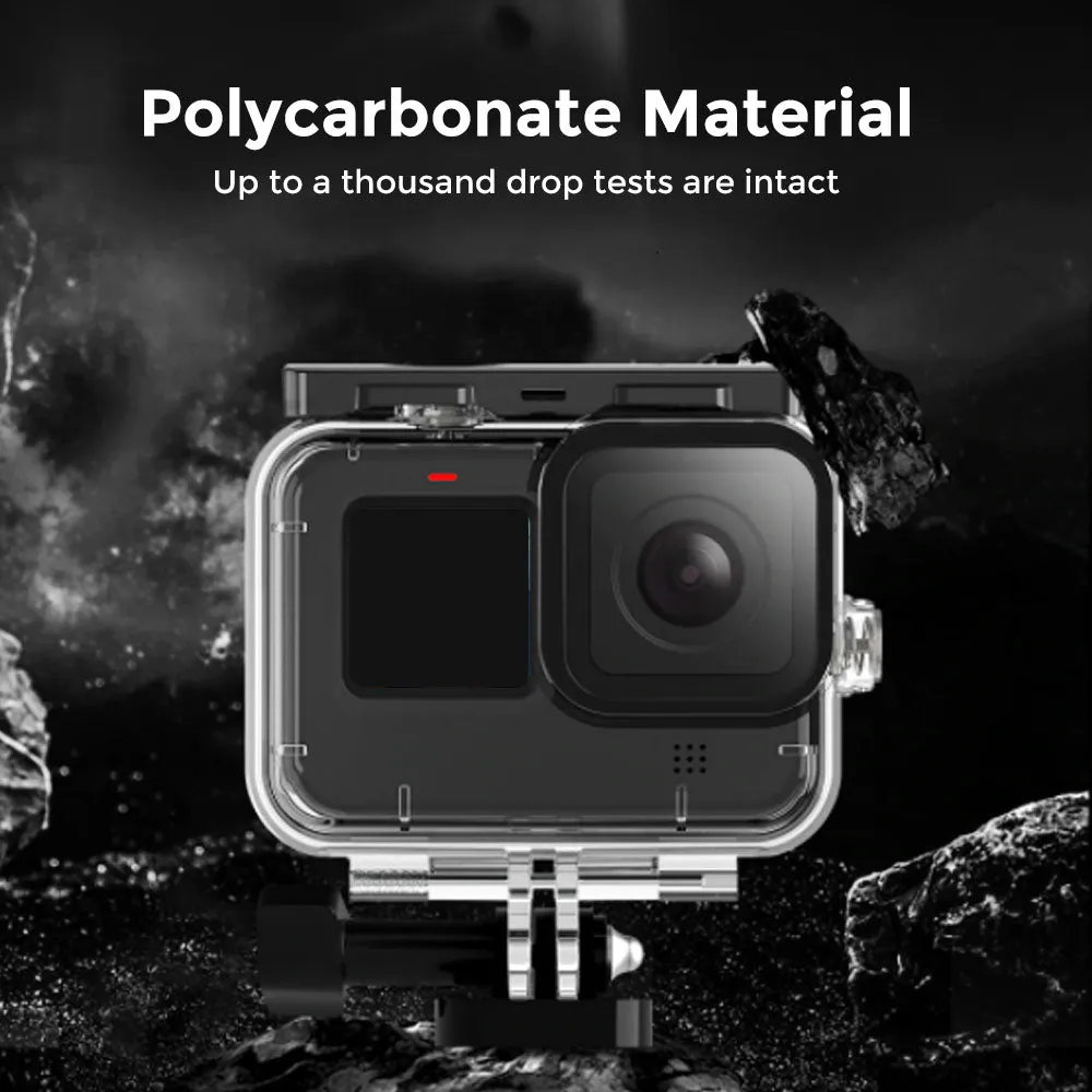 50-In-1 Accessories Compatible For GoPro Hero 10,Hero 9 Travel kit With Carry Case Black