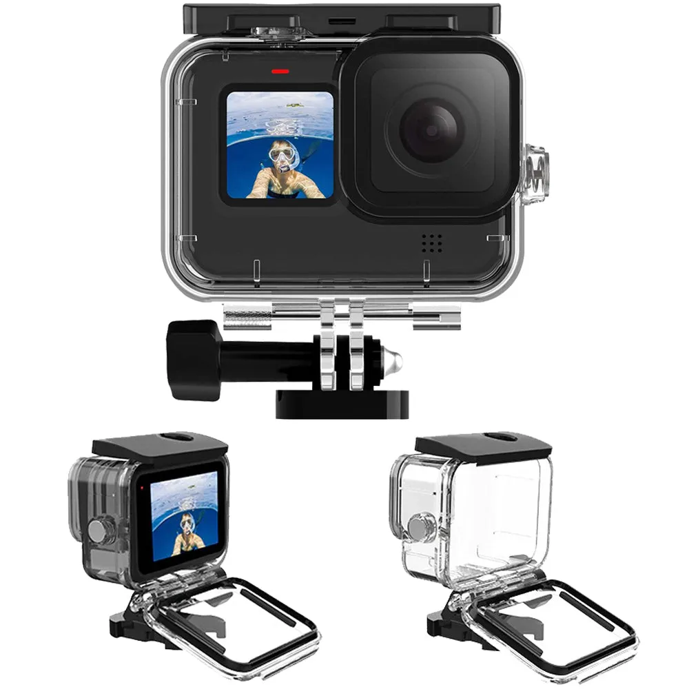 50-In-1 Accessories Compatible For GoPro Hero 10,Hero 9 Travel kit With Carry Case Black