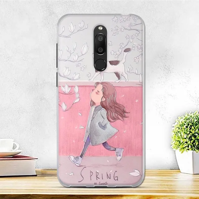 5.7 Inch Cover For Meizu M6T Case Silicon Soft TPU Back Shell Cover For Fundas Meizu M6T Case Cover M6 T M 6T M811H Phone Cases