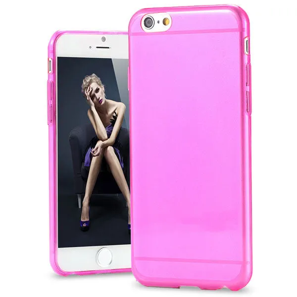 6/6s Super Flexible Clear TPU Case For Iphone 6 6s Slim Crystal Back Protect Skin Rubber Phone Cover Fundas Silicone Gel Case