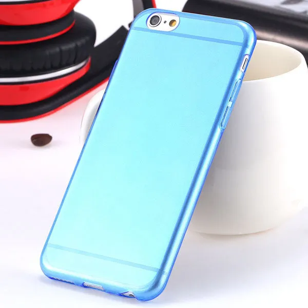 6/6s Super Flexible Clear TPU Case For Iphone 6 6s Slim Crystal Back Protect Skin Rubber Phone Cover Fundas Silicone Gel Case