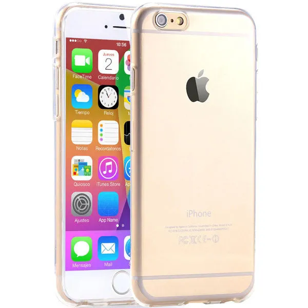 6/6s Super Flexible Clear TPU Case For Iphone 6 6s Slim Crystal Back Protect Skin Rubber Phone Cover Fundas Silicone Gel Case