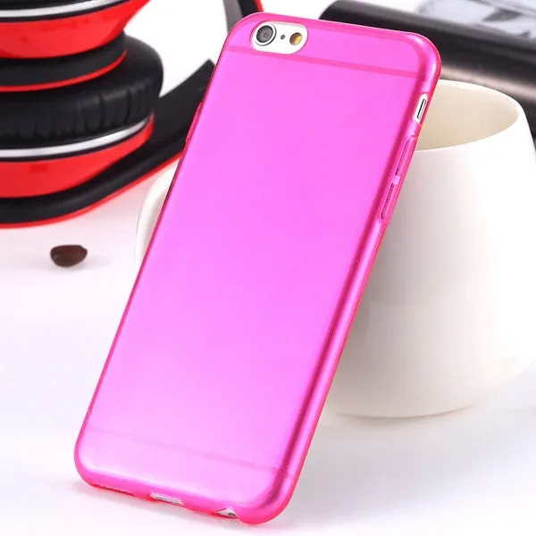 6/6s Super Flexible Clear TPU Case For Iphone 6 6s Slim Crystal Back Protect Skin Rubber Phone Cover Fundas Silicone Gel Case