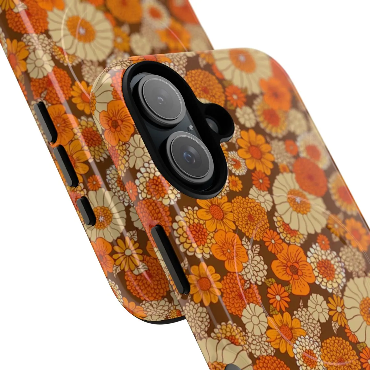 70s Retro Daisies Vintage Flower Power Phone Case