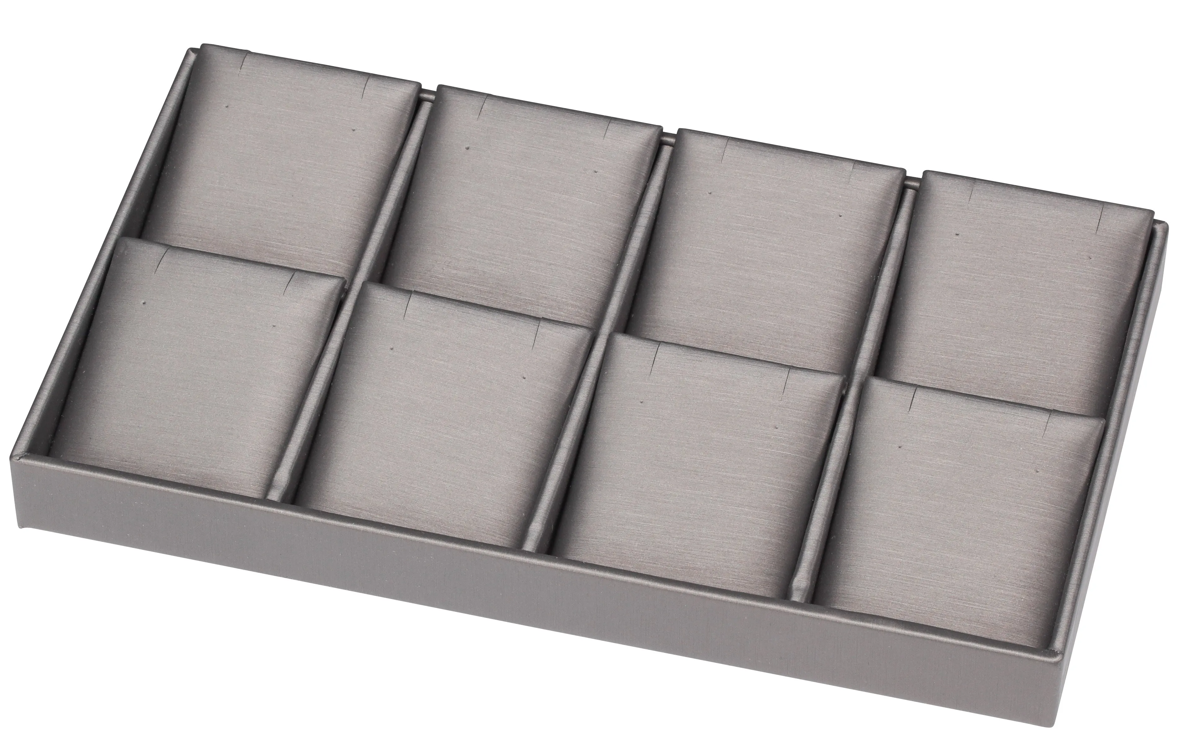 8-Pair Earring   Pendant Set Configurable Inner Trays, 8.13" L x 4.63" W