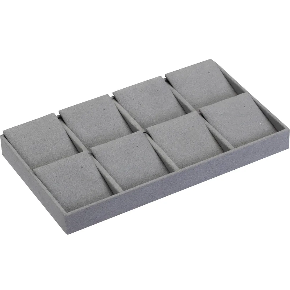 8-Pair Earring   Pendant Set Configurable Inner Trays, 8.13" L x 4.63" W