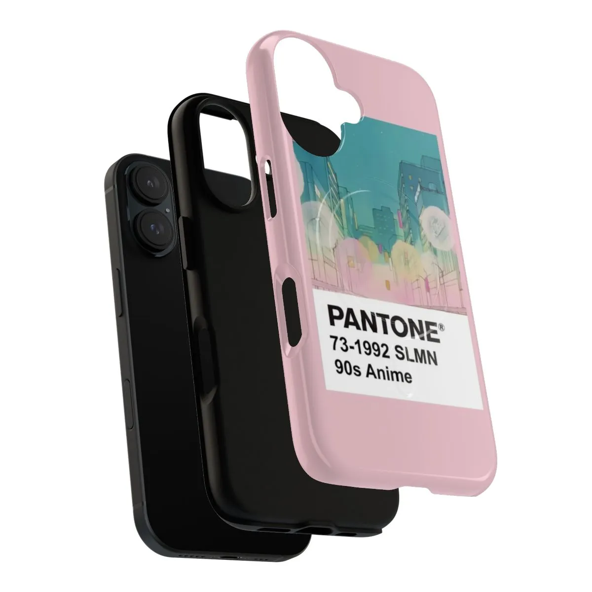 90s Anime Pastel Cute Phone Cases