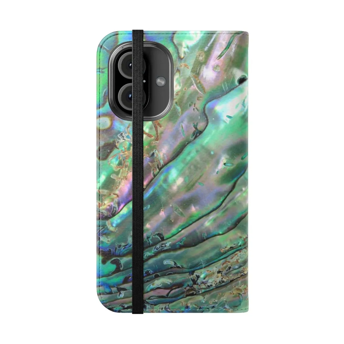 Abalone Print Phone Case - Nature Inspired Mobile Accessory