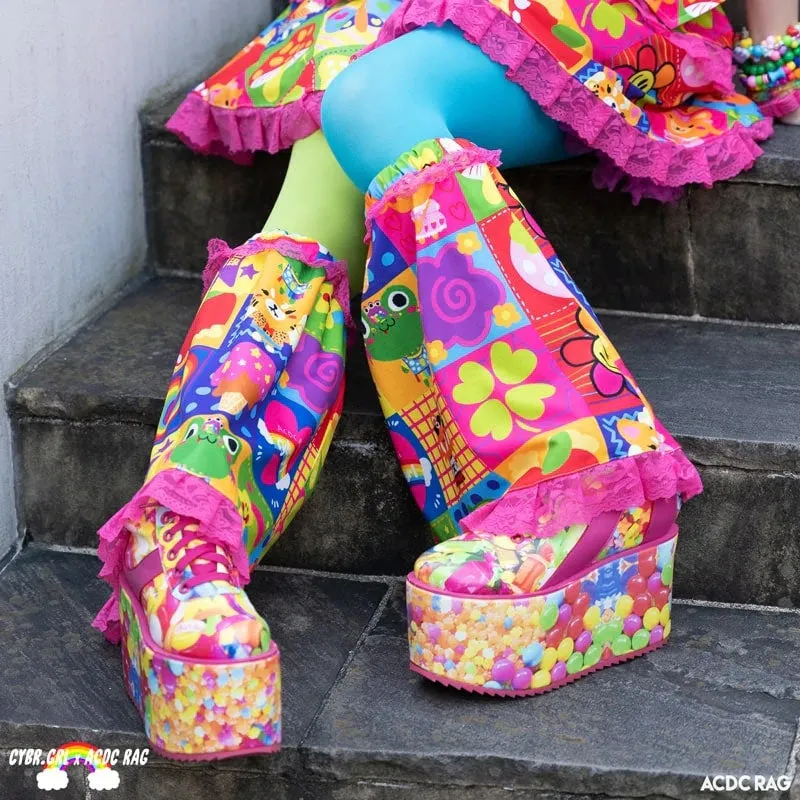 ACDC RAG Harajuku 4 EVER Leg Warmers