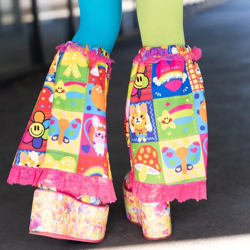 ACDC RAG Harajuku 4 EVER Leg Warmers