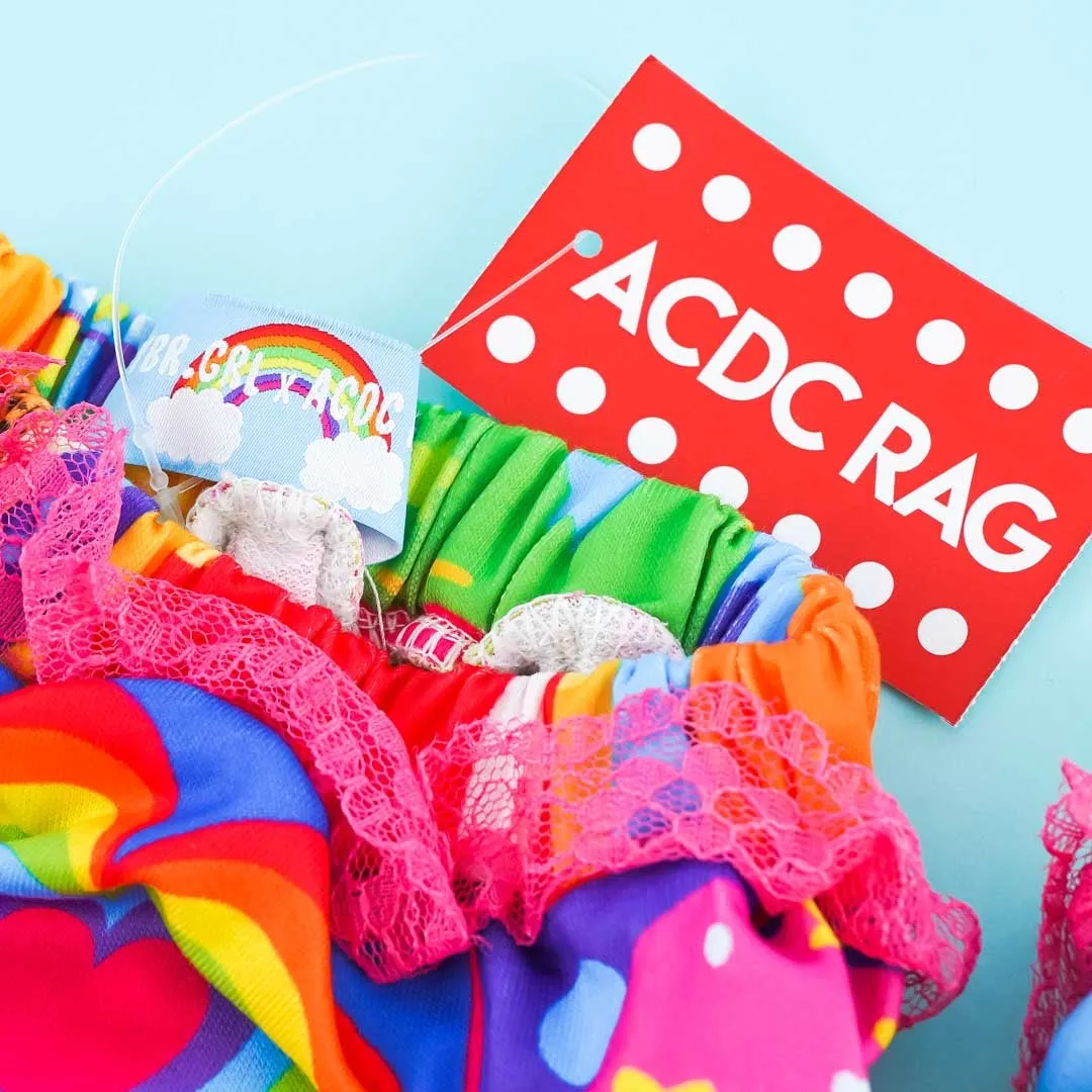 ACDC RAG Harajuku 4 EVER Leg Warmers