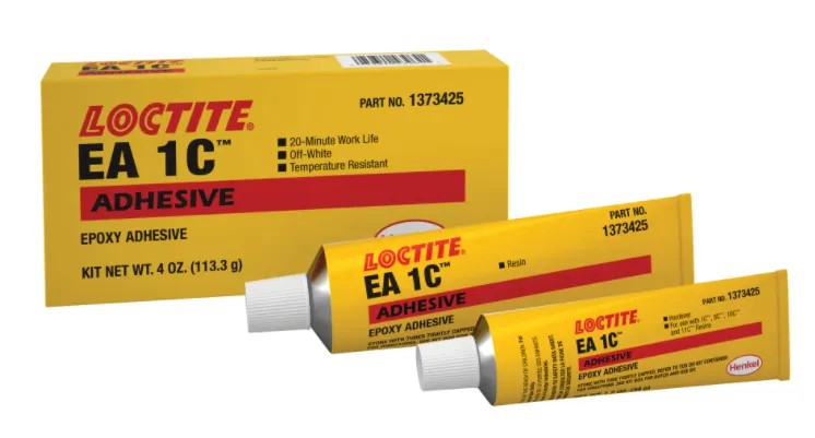 Adhesive - Loctite® 2-Part High Performance Epoxy Adhesive, 4 oz Kit, Off-White/Green, 24 hr Curing, 1373425