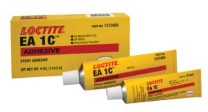 Adhesive - Loctite® 2-Part High Performance Epoxy Adhesive, 4 oz Kit, Off-White/Green, 24 hr Curing, 1373425