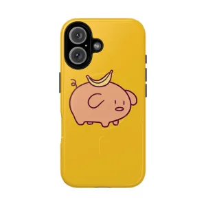 Adorable Banana Pig Phone Case for iPhone and Android