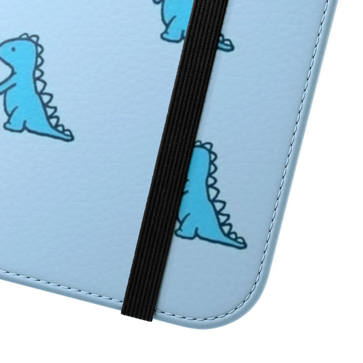 Adorable Dinosaur Phone Case in Baby Blue