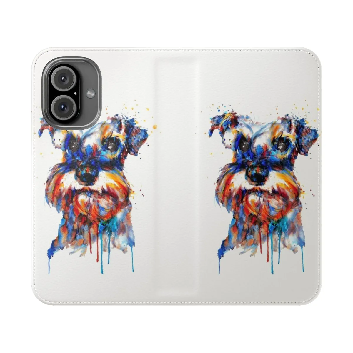 Adorable Miniature Schnauzer Dog Phone Case