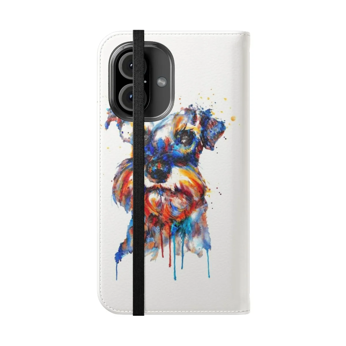 Adorable Miniature Schnauzer Dog Phone Case