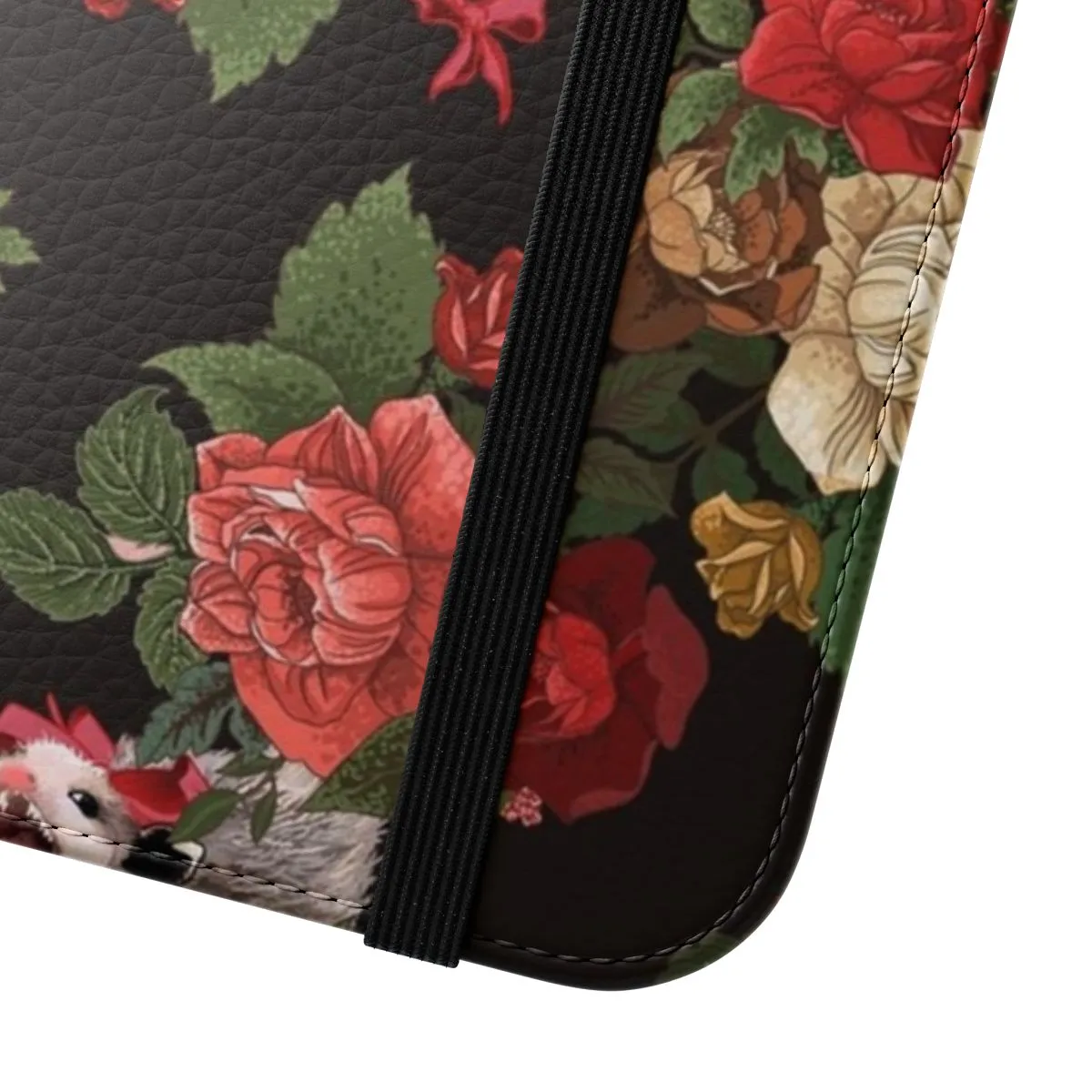 Adorable Opossum Floral Phone Case for Unique Style