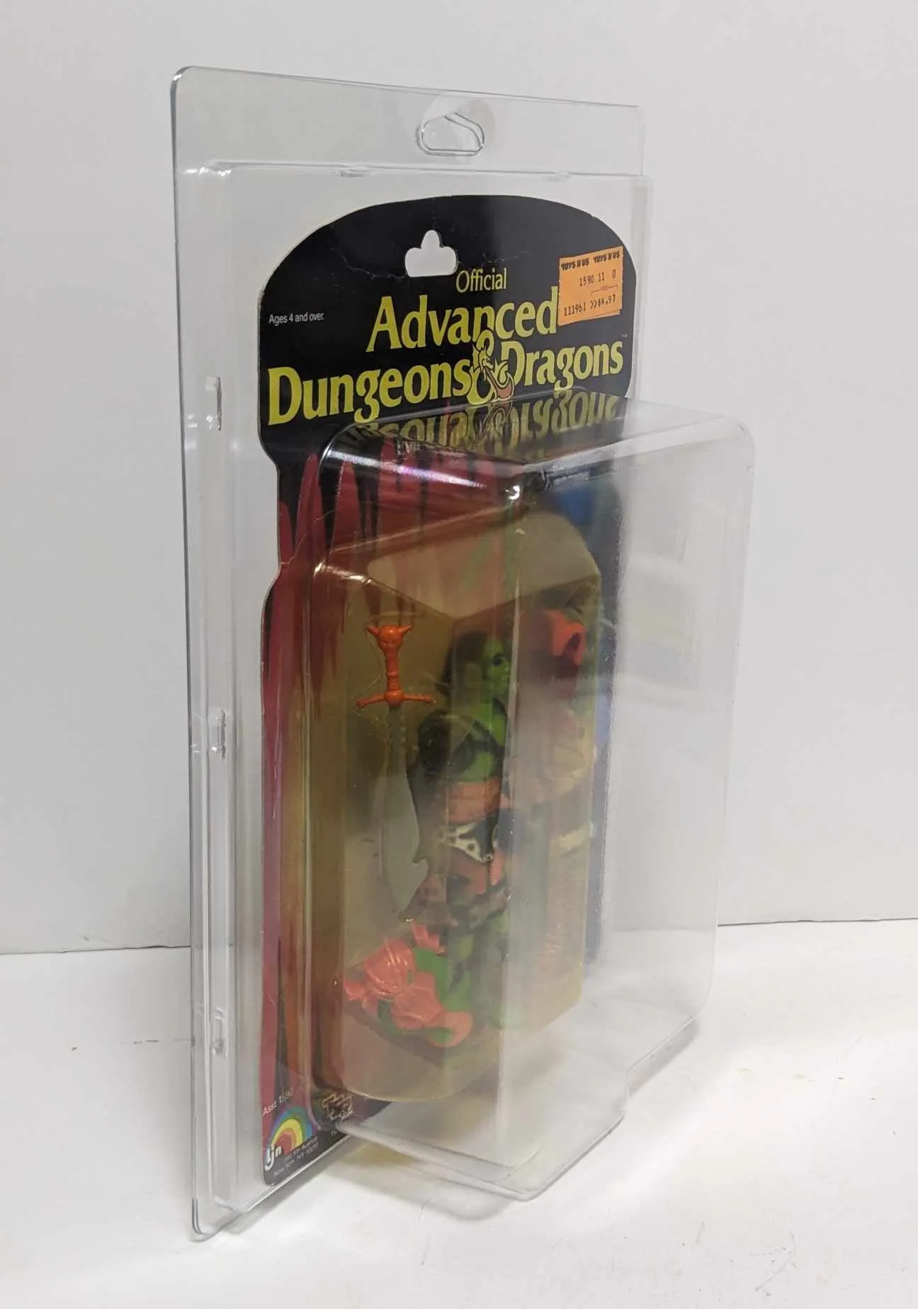 ADVANCED DUNGEONS & DRAGONS | LJN AD&D | MOC UV PROTECTIVE CASE ZOLOLOC ZOLOCASE
